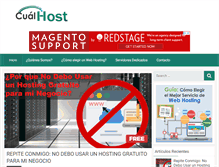 Tablet Screenshot of cualhost.com